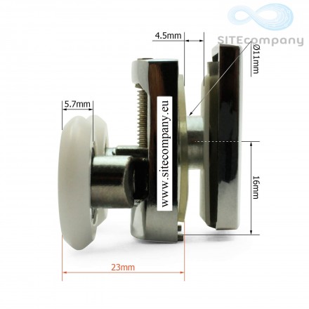 Zvýhodnená sada pojazdových koliesok M12 (horné 2ks, spodné 2ks)