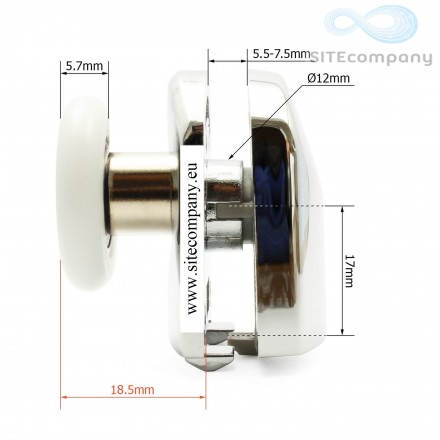 Zvýhodnená sada pojazdových koliesok M03 (horné 2ks, spodné 2ks)