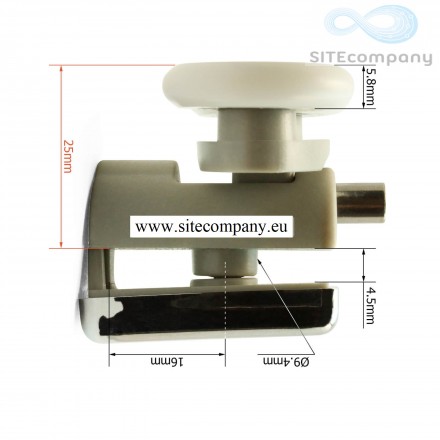 Zvýhodnená sada pojazdových koliesok M14 (4ks spodné)