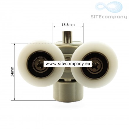 Zvýhodnená sada pojazdových koliesok M14 (4ks spodné)