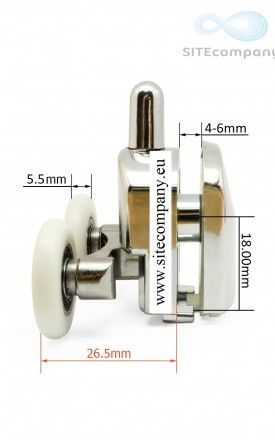 Zvýhodněná sada pojezdových koleček M02 (4ks spodní)