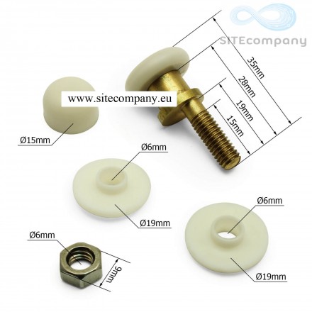 Pojezdové kolečko HS062 do sprchového koutu