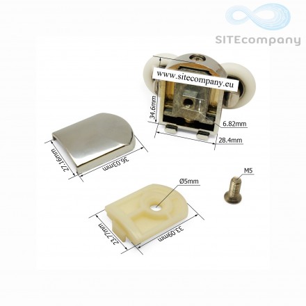 Zvýhodněná sada pojezdových koleček M02 (horní 2ks, spodní 2ks)